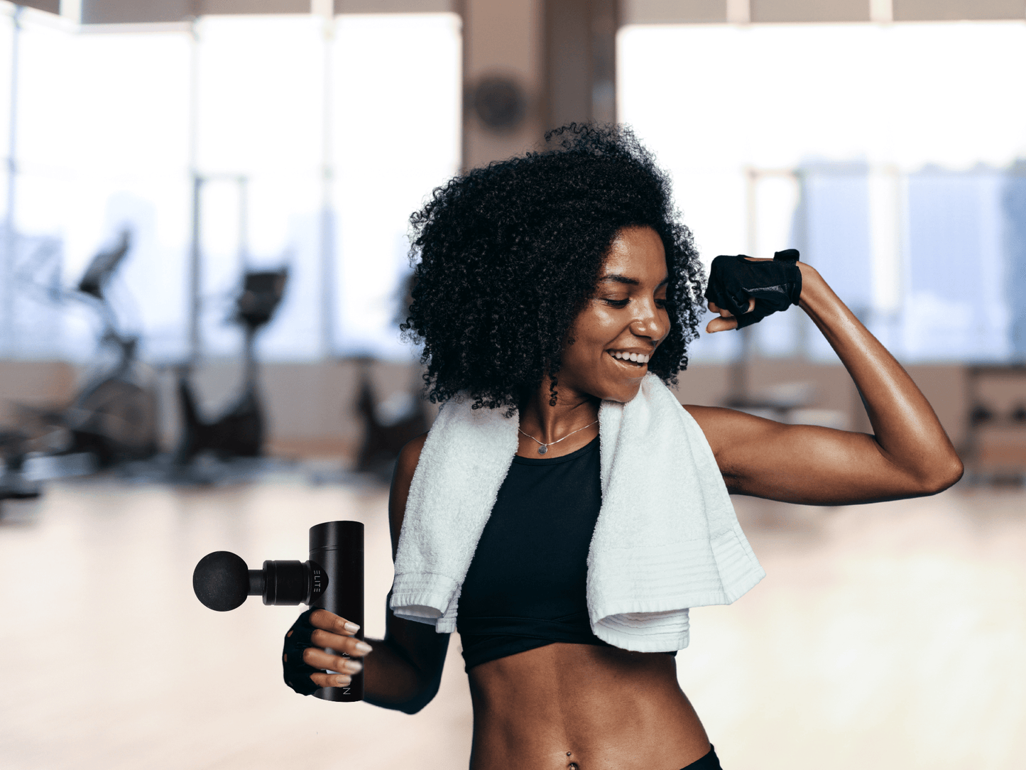 PISTOLET DO MASAŻU RIBORN ELITE - RIborn Profesjonalny Sklep Fitness ze Sprzętem do Masażu