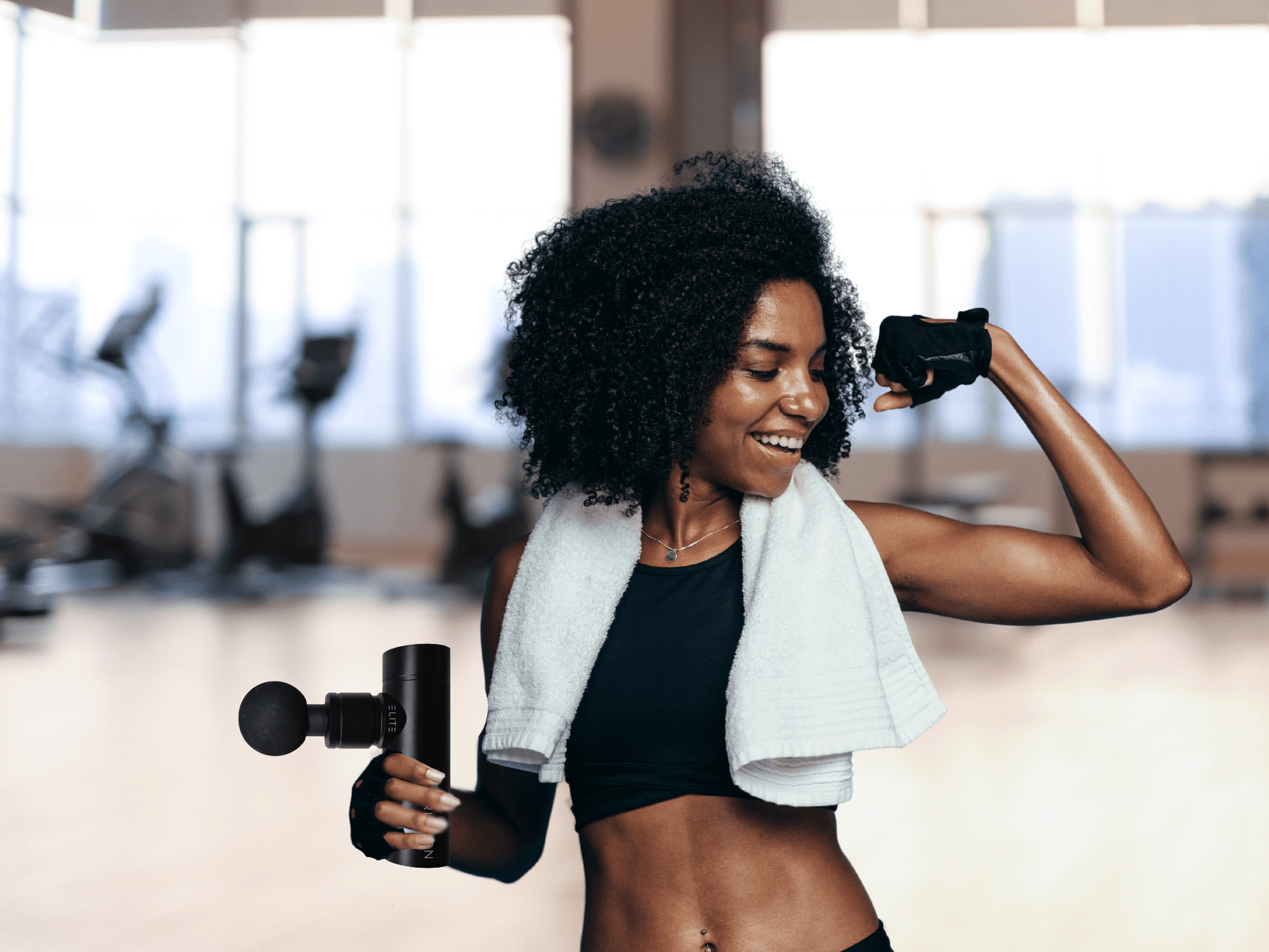 PISTOLET DO MASAŻU RIBORN ELITE - RIborn Profesjonalny Sklep Fitness ze Sprzętem do Masażu