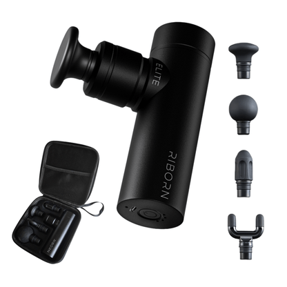 PISTOLET DO MASAŻU RIBORN ELITE - RIborn Profesjonalny Sklep Fitness ze Sprzętem do Masażu