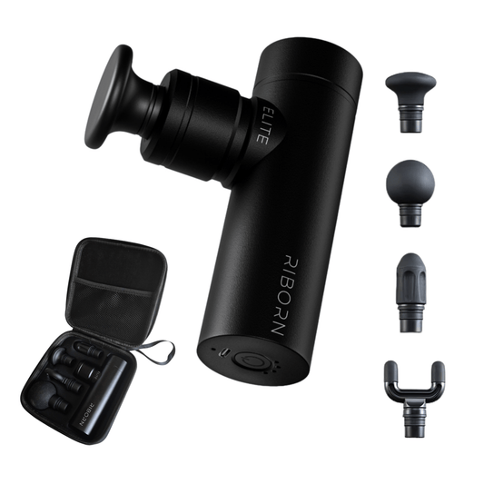 PISTOLET DO MASAŻU RIBORN ELITE - RIborn Profesjonalny Sklep Fitness ze Sprzętem do Masażu