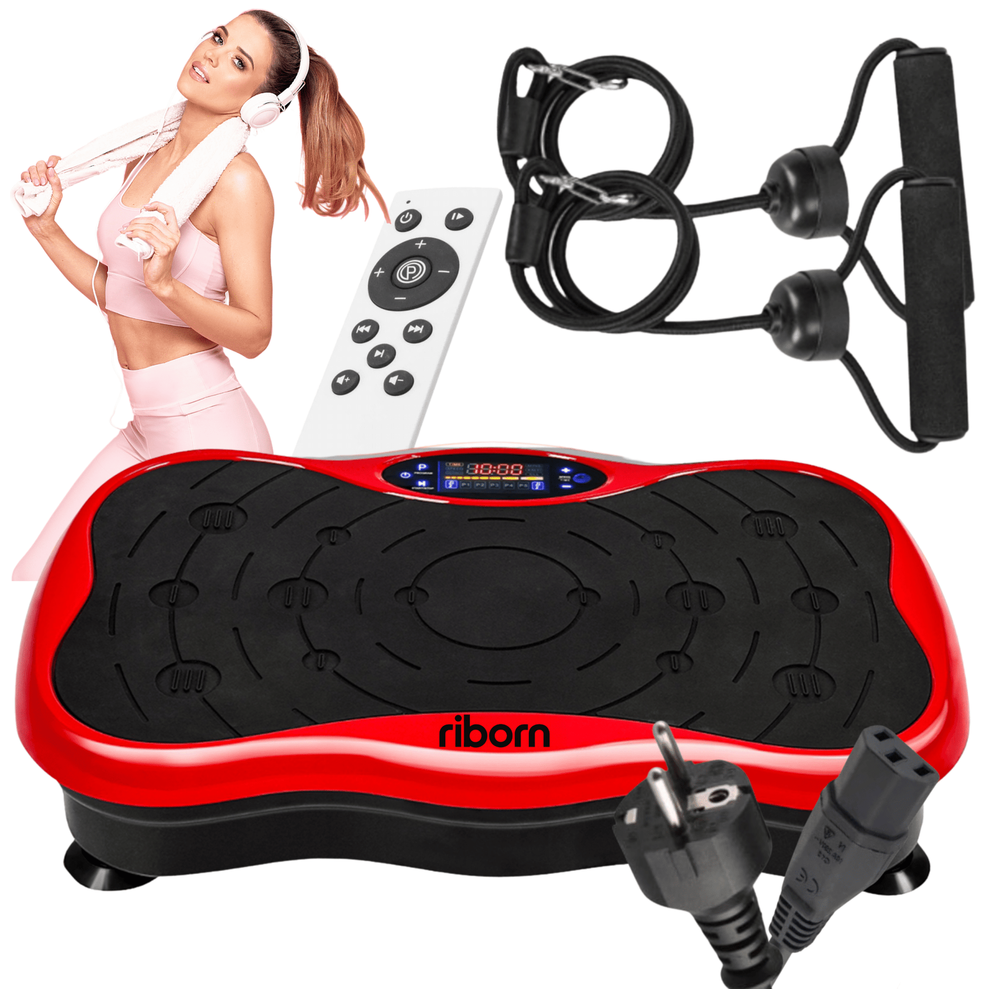 PLATFORMA WIBRACYJNA DO ĆWICZEŃ RIBORN™ PRO - RIborn Profesjonalny Sklep Fitness ze Sprzętem do Masażu